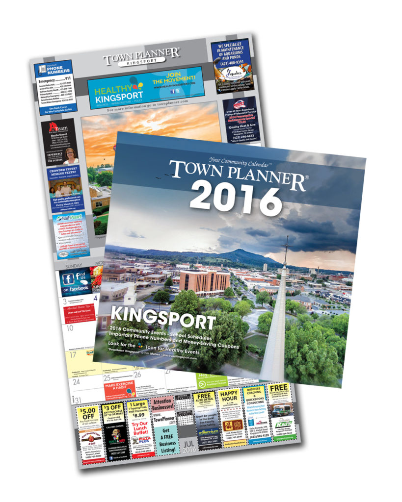 2016 Kingsport Town Planner Calendar
